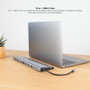 Nanocable Docking Tipo-C 10.16.1012 Gris